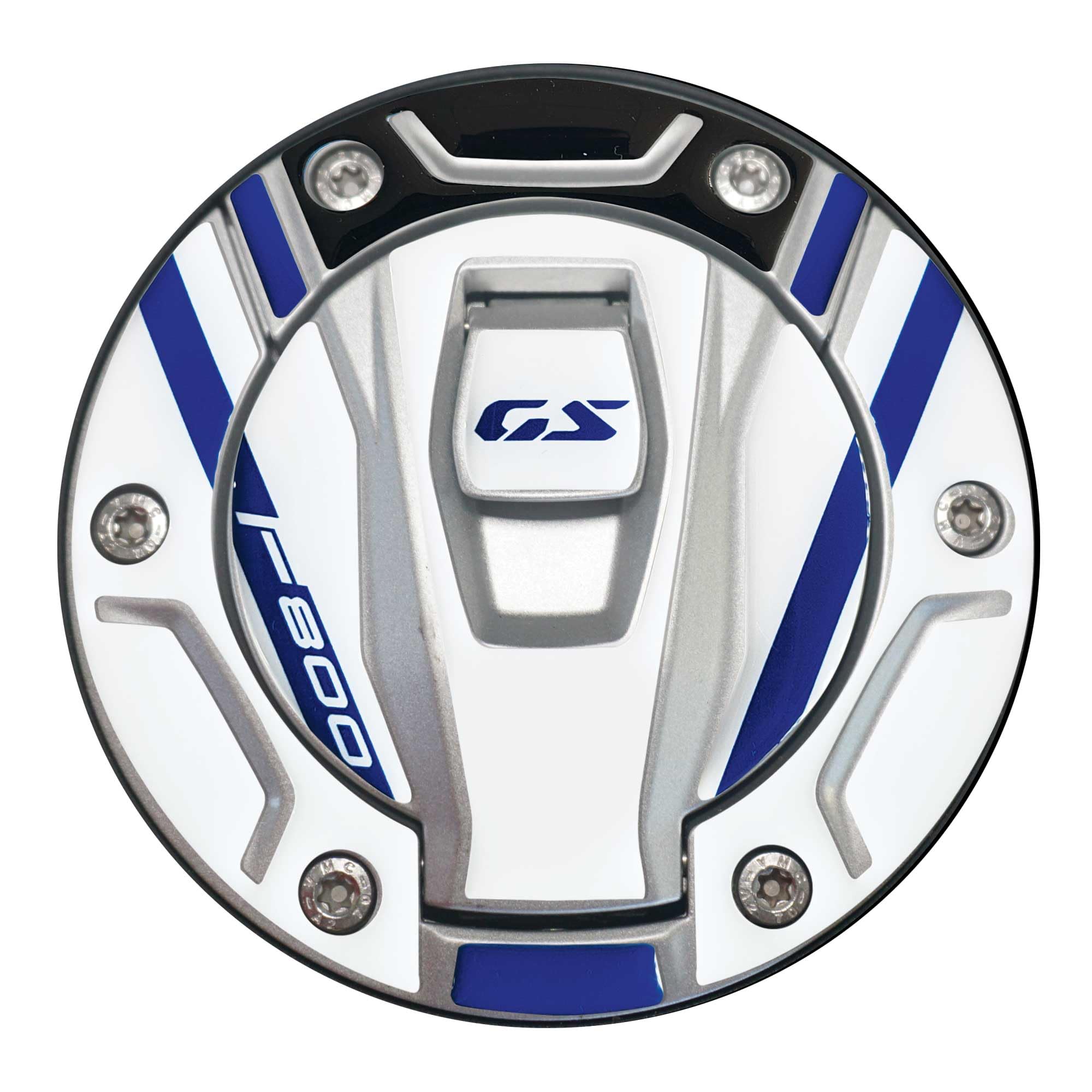 labelbike - Autocollant 3D Moto Bouchon Réservoir Protection et Décoration en Résine Compatible avec BMW F800 GS 2024