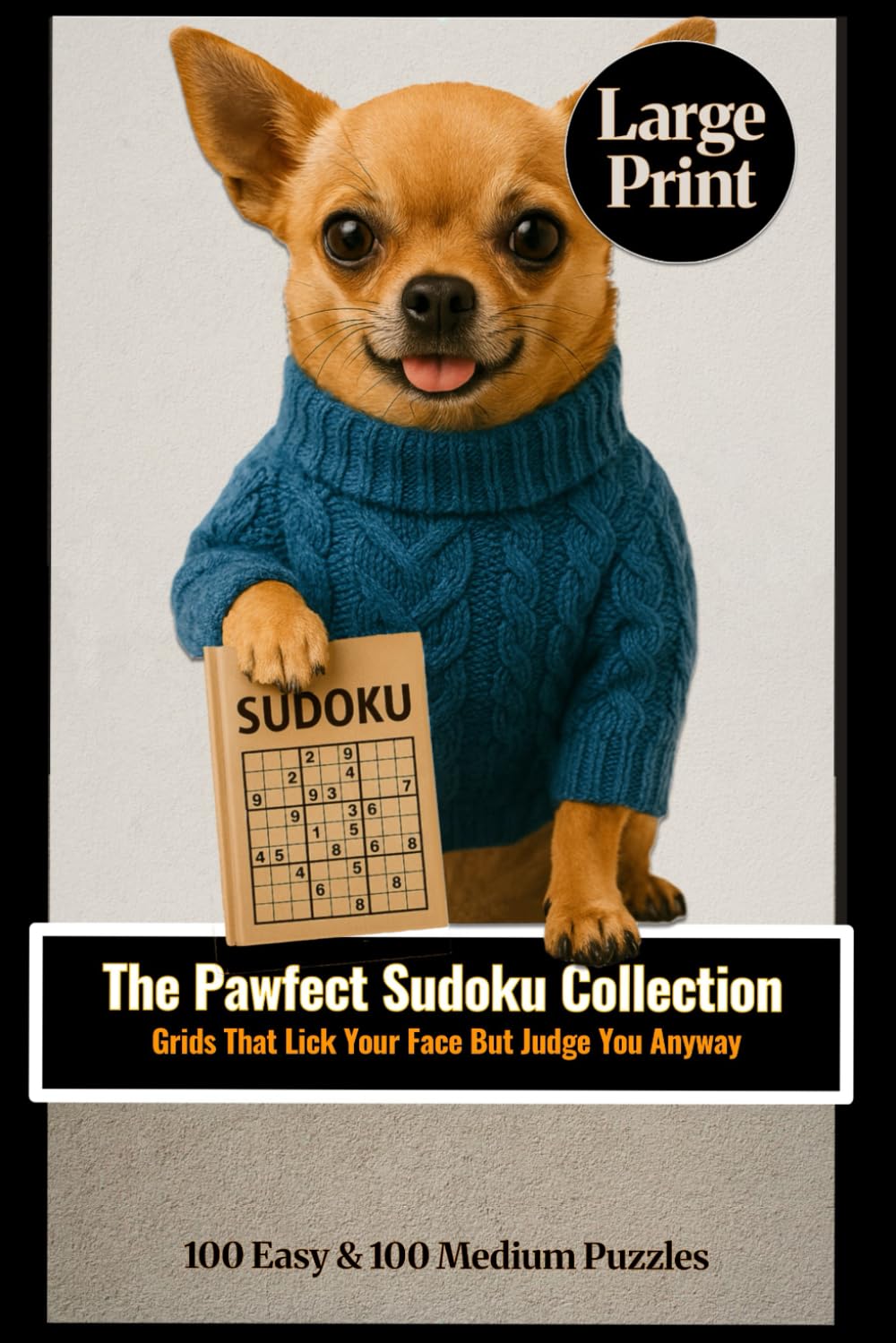 The Pawfect Sudoku Collection Easy/Medium: Grids That Lick Your Face But Judge You Anyway