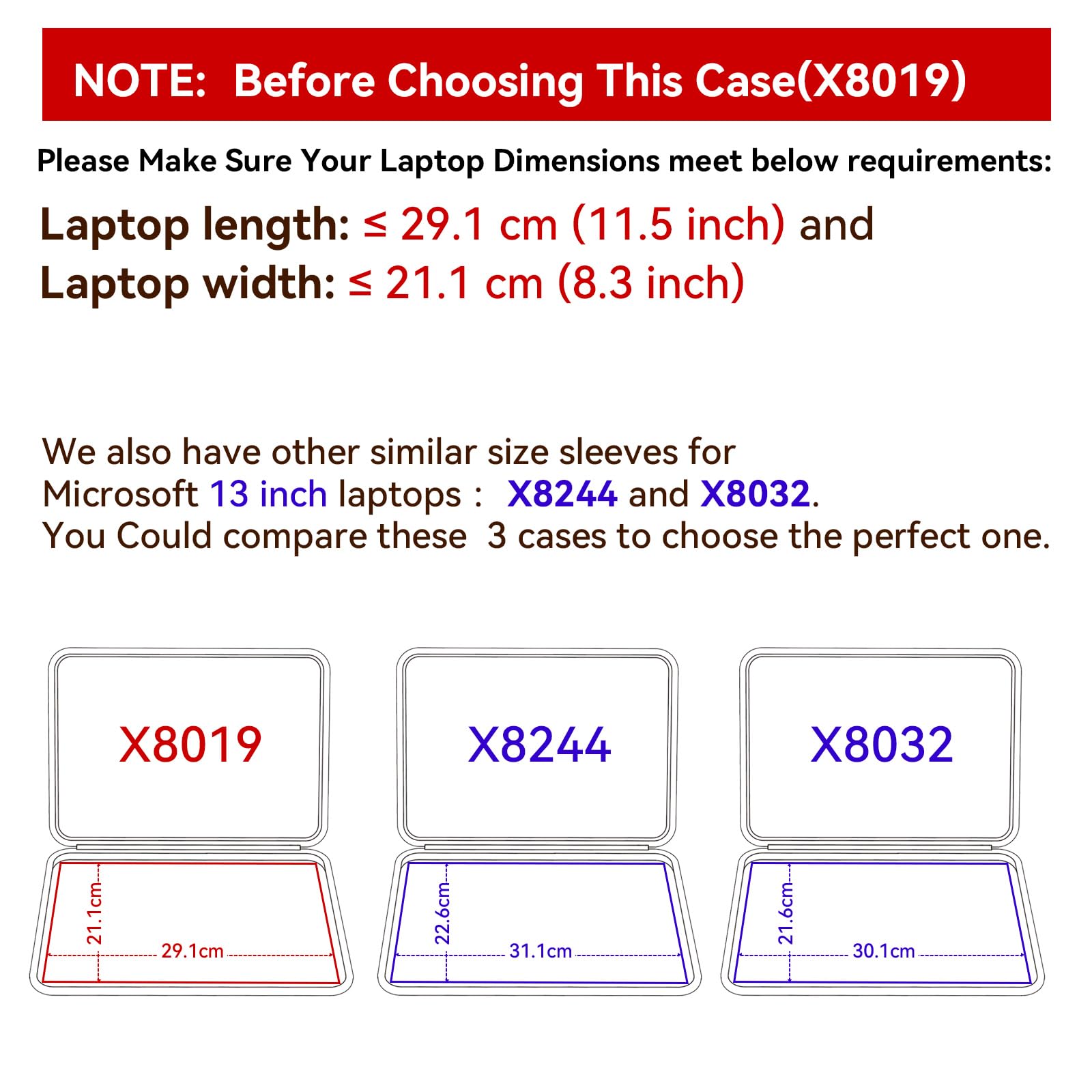 Smatree Custodia protettiva rigida in EVA compatibile per laptop/tablet 2-in-1 da 13 pollici Copilot+PC, Surface Pro 11/10/9/8 borsa per notebook (X8019)