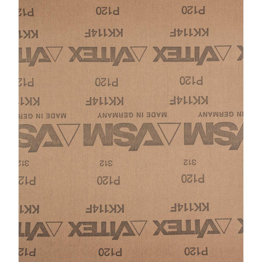 50 hojas de papel de lija para caballo, 230 x 280 A, 120 : 45013012