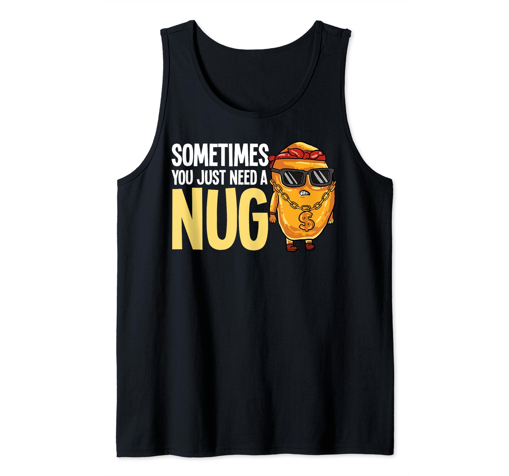 Nug Life Gift Chicken Tender Nugget Tank Top