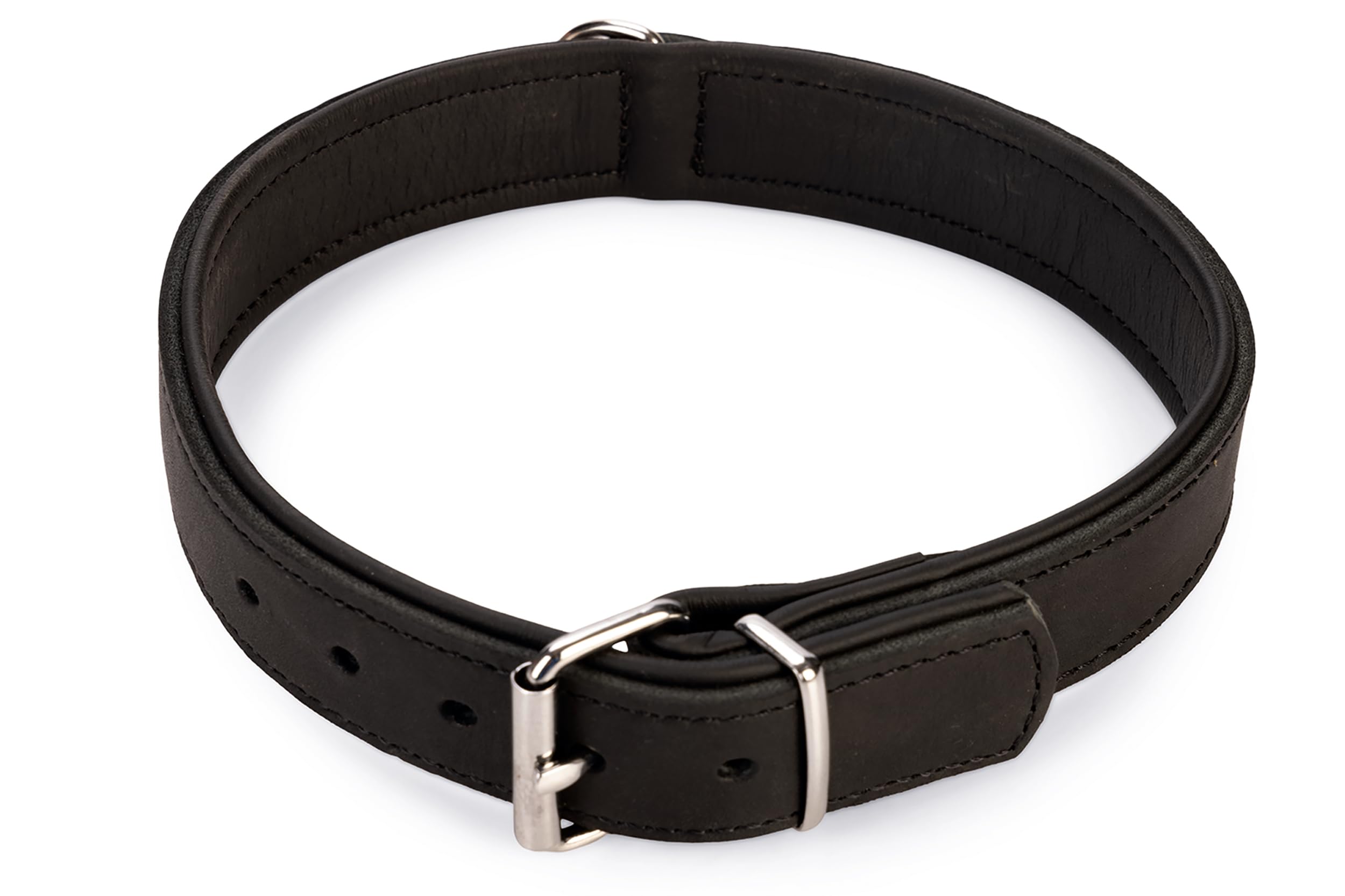 Karlie Flamingo 01941 Rondo collar black, 32 mm 57 cm Underpainted, sewn