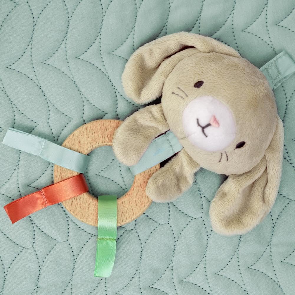 Ingenuity Calm Springs Plush Activity Gym for Baby, Ultra-Soft Premium Mat, Toys