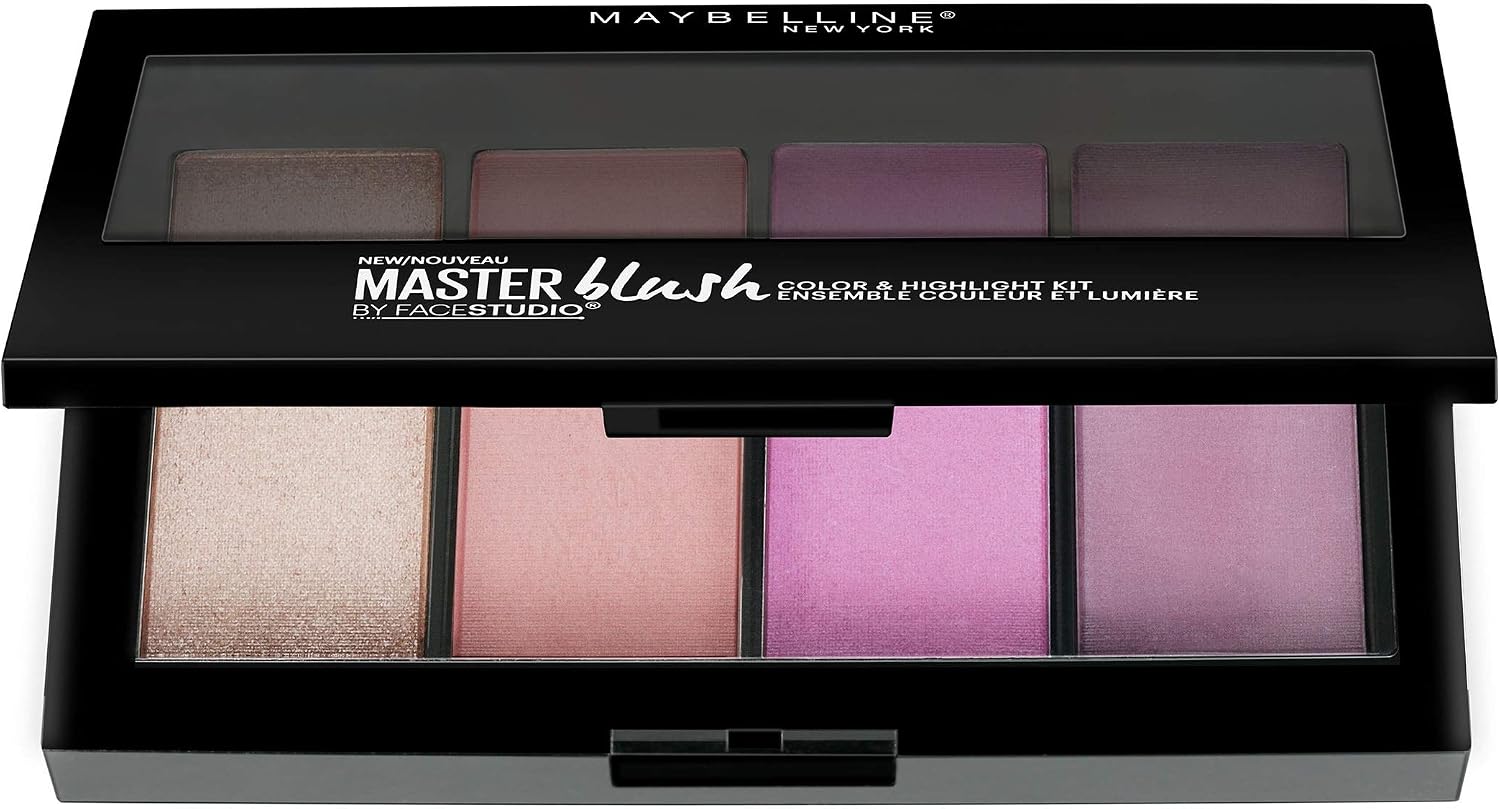 MAYBELLINE Facestudio Master Blush Color & Highlight Kit, Multicolor - Image 4
