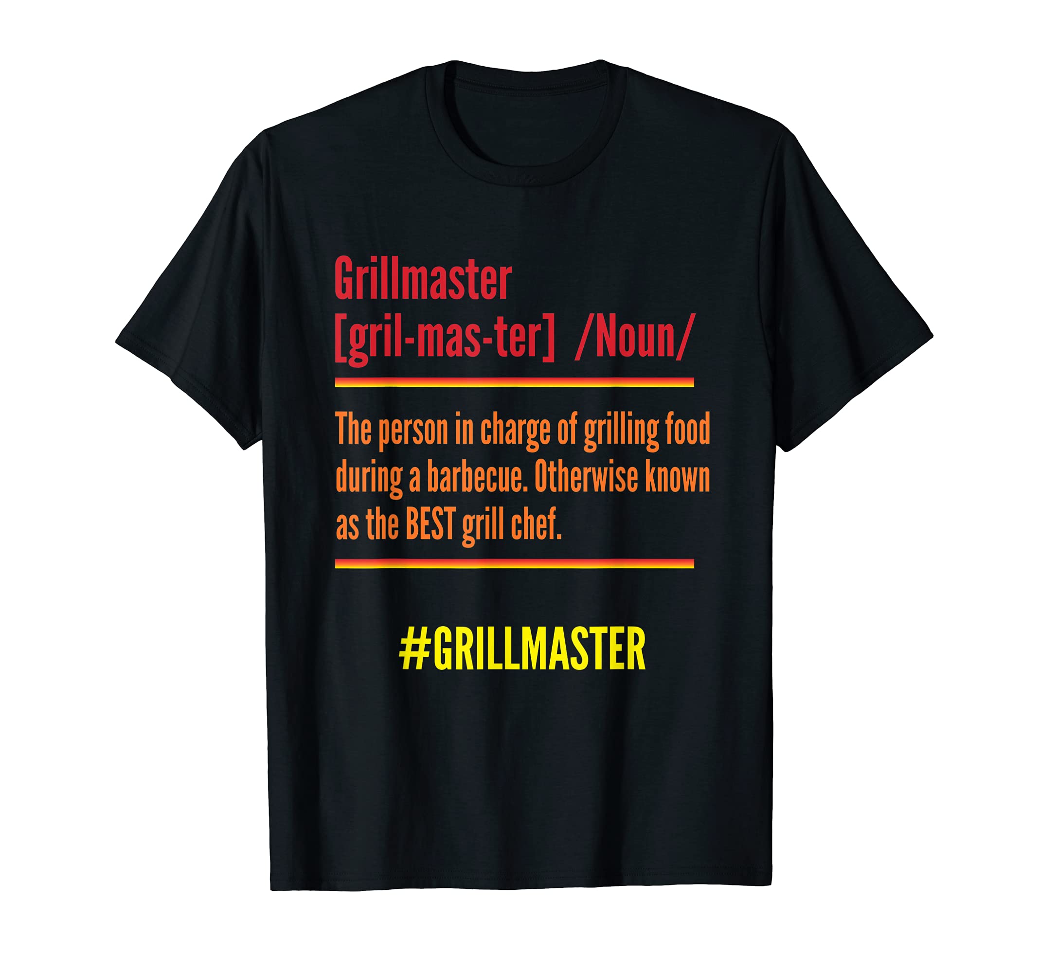 Grillmaster Backyard BBQ Grilling Grill Chef T-Shirt