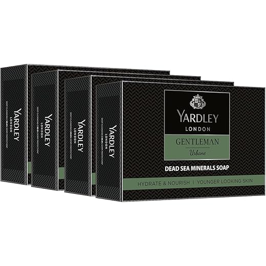 Yardley London Gentleman Urbane Soap with Dead Sea Minerals