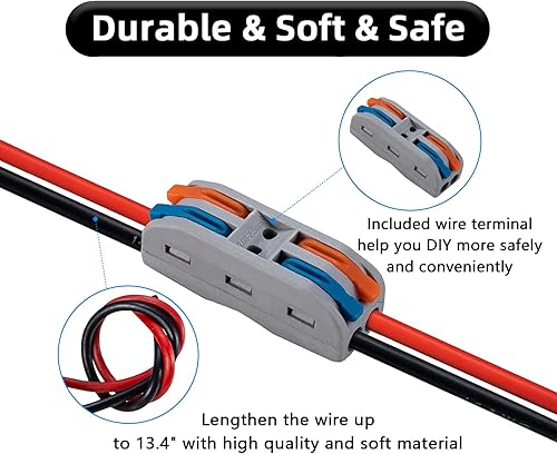 Miniatura 4 de Adaptador de rueda eléctrica compatible con batería Kobalt de 24 V Max con terminales de fusible y cable, conector de alimentación para robótica de