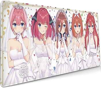 五等分の花嫁 マウスパッド Amazon.co.jp: 五等分の花嫁 マウスパッド 超大判 オフィス最適