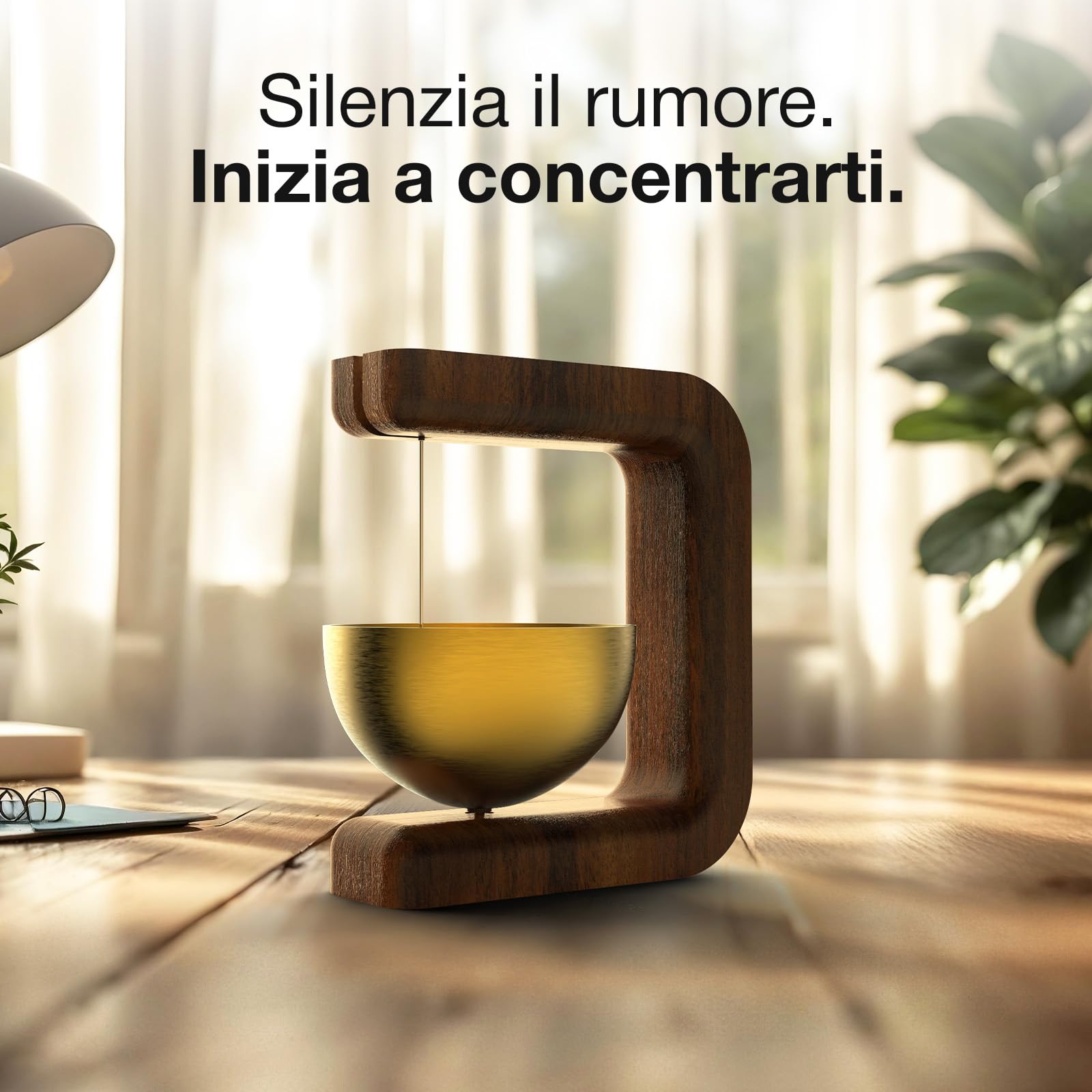 Pro Timer P2 Elegante Pomodoro in Legno, Meditazione, Produttività