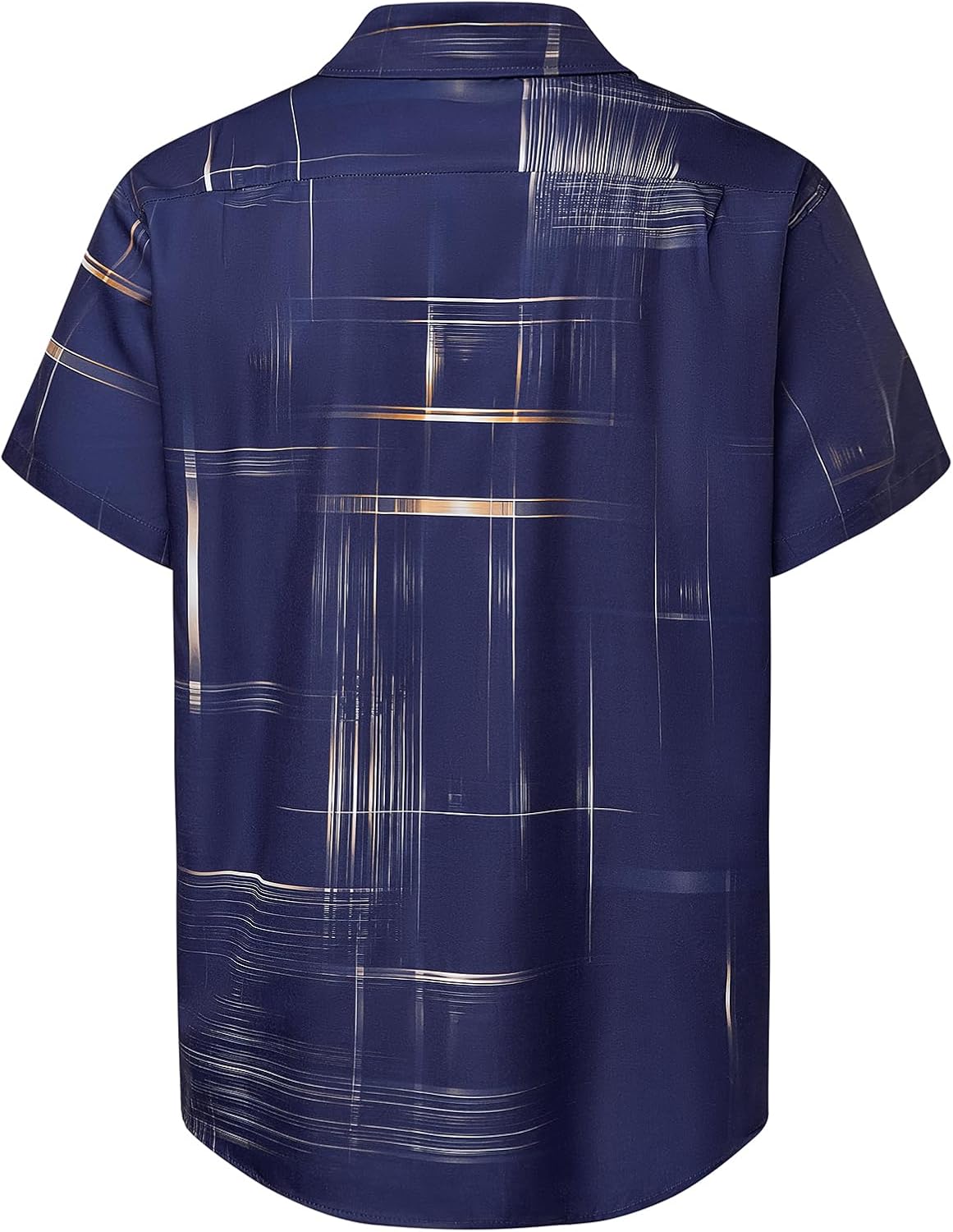 Hardaddy Men's Hawaiian Shirt Short Sleeves Printed Button Down Summer Beach Casual Shirts - Image 3