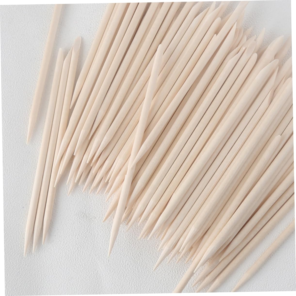 Ipetboom 200pcs Nail Tools Wood Cuticle Pusher Sticks Manicure Kit for Home Travel