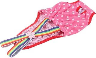 DAN&DRE Pants for Dogs: Diaper Diaper with Suspenders in 6 Sizes for Heat Cycle, Physiological and Menstrual Control (No. 16 (XL) It is Recommended to Sell