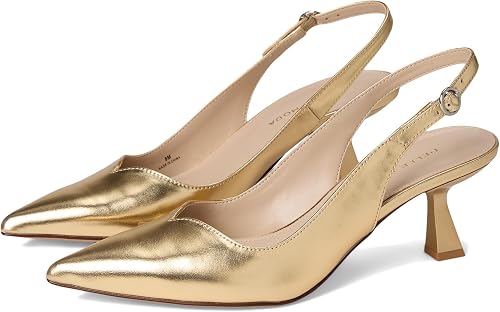 Pelle Moda Women's Janah, Light Gold, 6.5 Medium