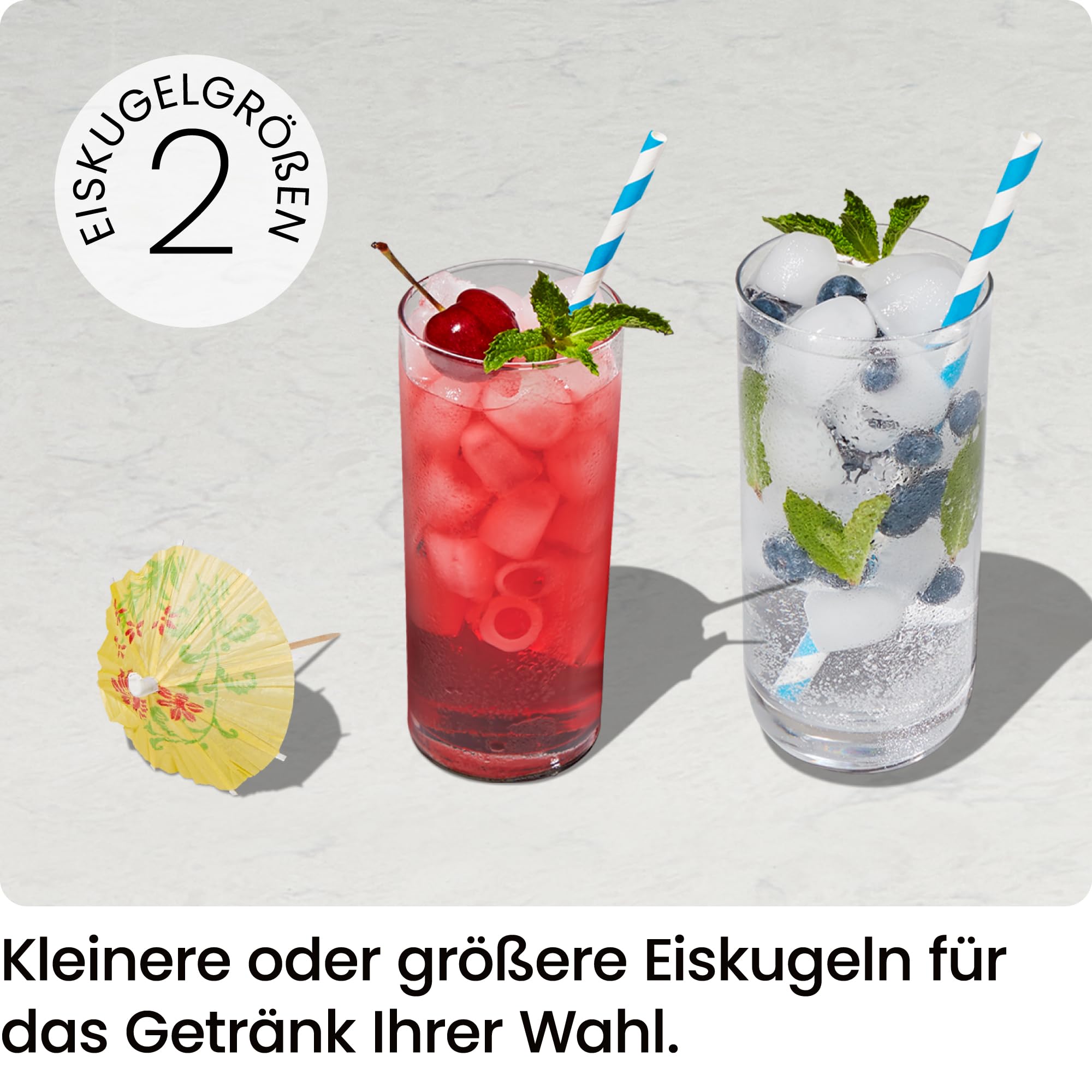 Chefman Iceman - Máquina para hacer cubitos de hielo (10 kg/24 h, 9 dados en 7 min, tamaño dual) | Portátil, autolimpieza, cubos grandes y pequeños, incluye pala de hielo