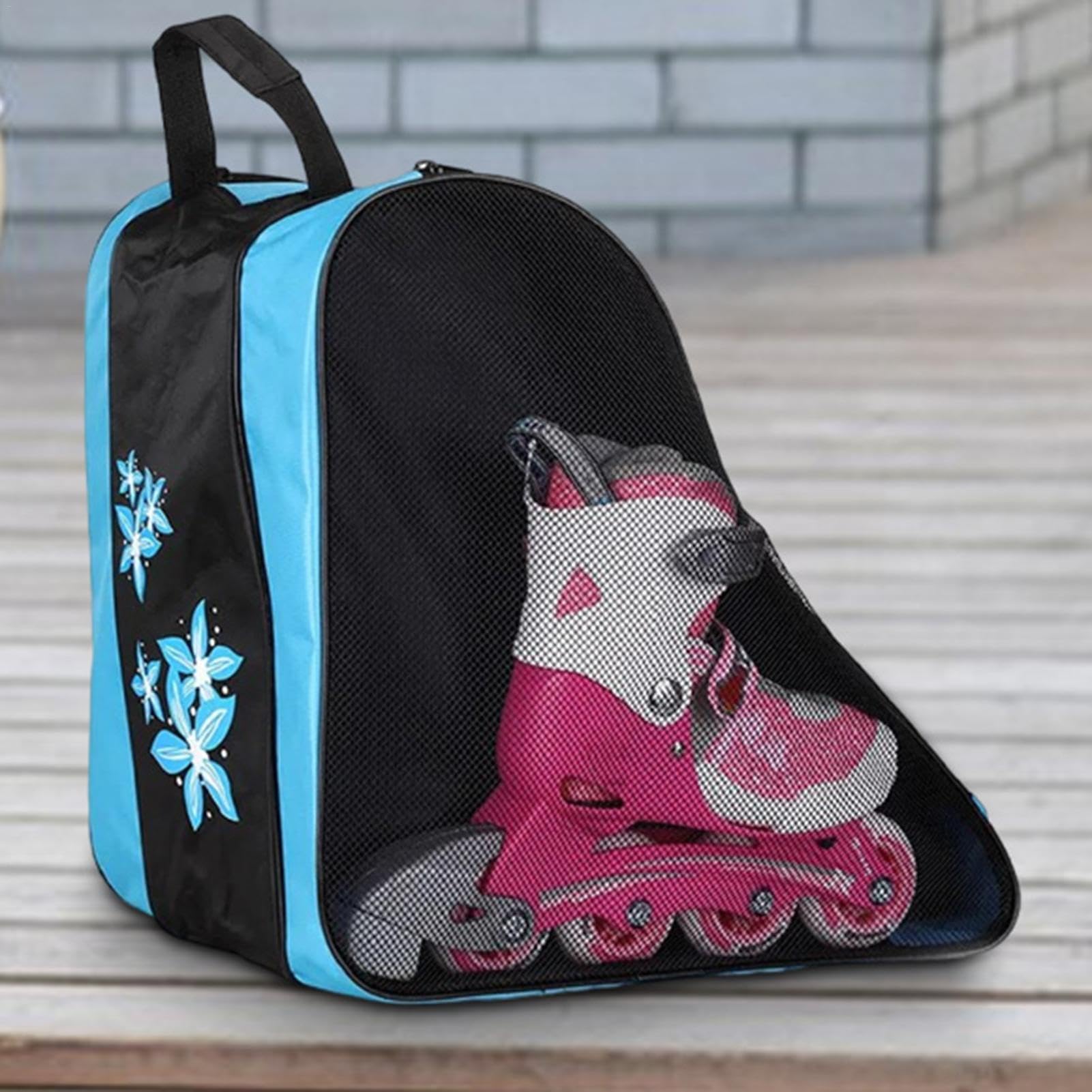 Rollschuhe Tasche, Schlittschuhe Tasche Für Kinder/Erwachsene, Kinder Skatertasche Schlittschuhe Tasche Für Inliner Ice Skate Bag Skischuhtasche Mit Trageriemen Schlittschuhtasche Rollschuhtasche