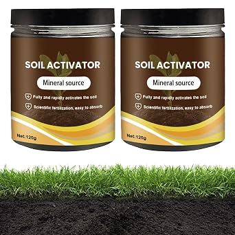 Soil Activator Soil Activator Organic Plant Fertiliser for Plants Garden Lawn Soil Pro Activator Root Activator for Potting Soil Raised Beds Vegetables Nutrient Booster for Strong Plant Growth
