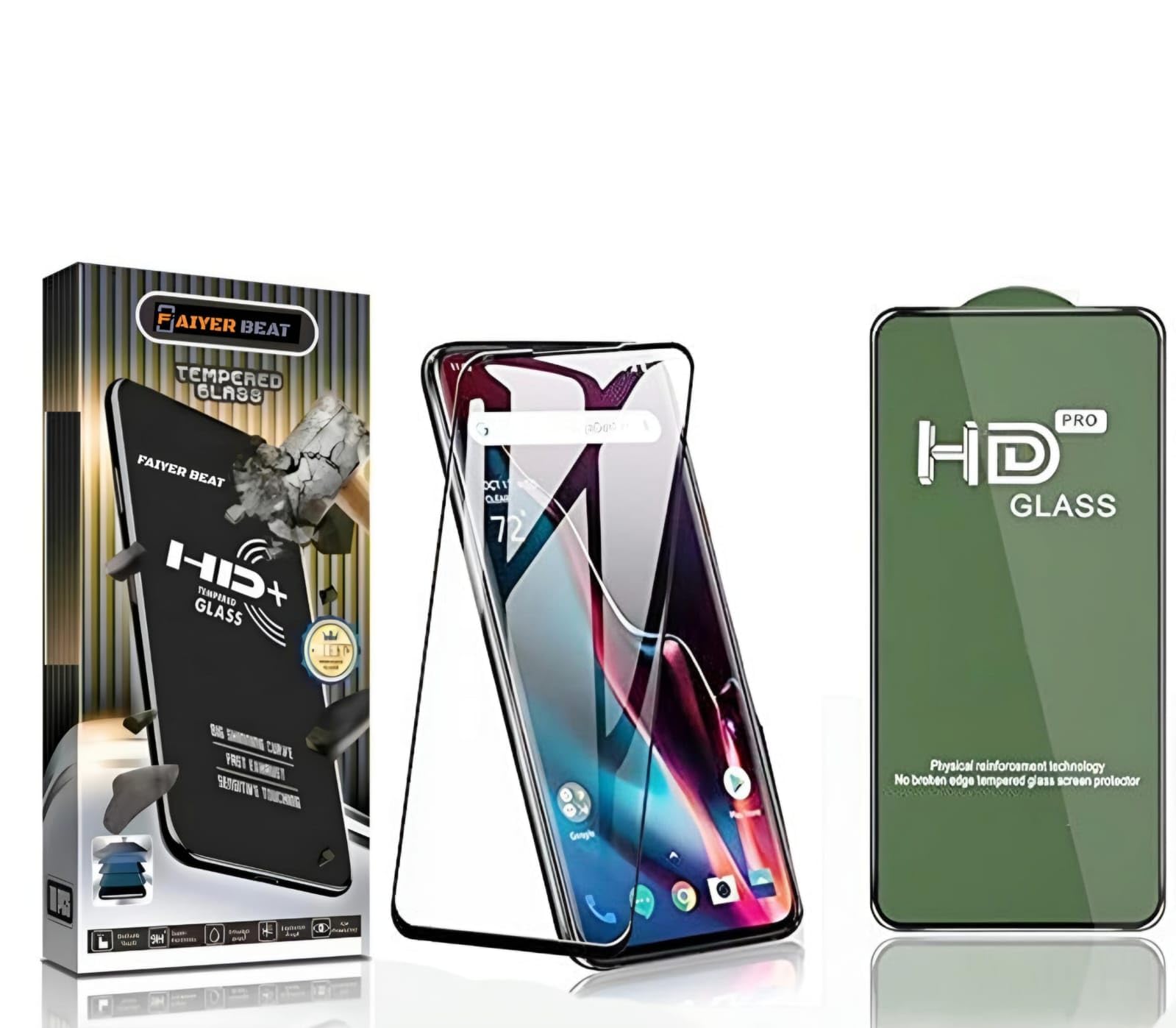 FAIYER BEAT Premium Tempered Glass for Vivo Z1 PRO (HD+ glass, Pack of 1) Full Screen Coverage high definition Screen Protector Guard (VIVO Z1 PRO) (B0D387QH92) Amazon Price History, Amazon Price Tracker