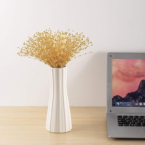 Miniatura 8 de 60 ramos de tallos de perlas, guirnalda de cuentas de 0.157 in, relleno en aerosol, arreglos florales, selecciones de árboles, decoración de fiesta