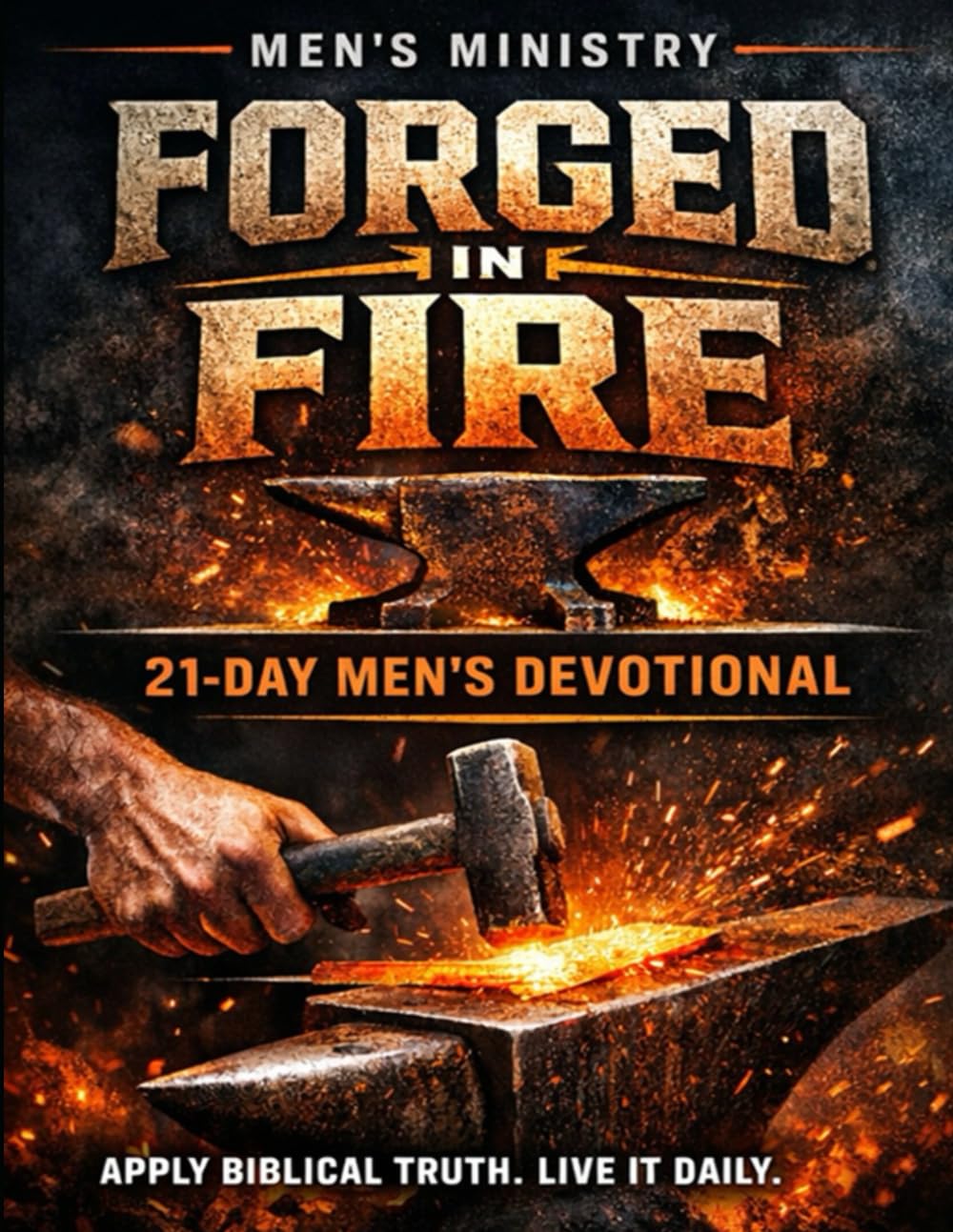 Forged In Fire 21 Day Men's Devotional: Men's Devotional Workbook