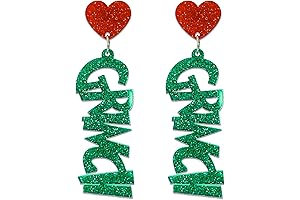 Cute Christmas Earrings for Women, Girls, and Teens