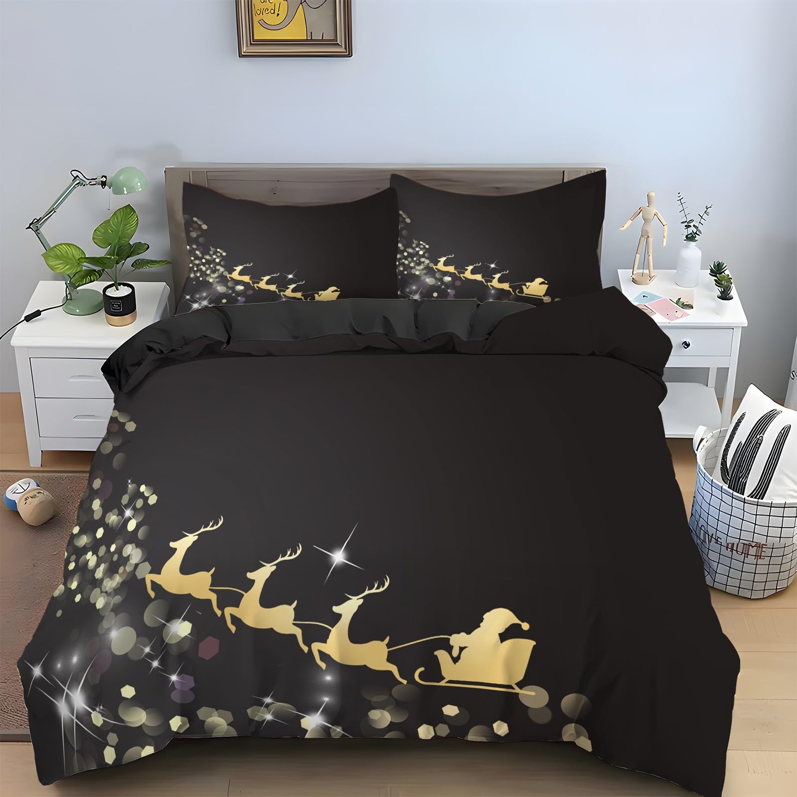 Housse de couette 220x240 wapiti, le cadeau de Noël idéal