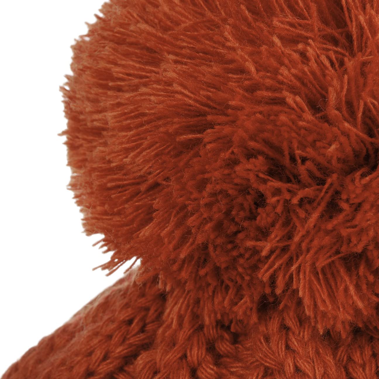 Giant Berretto con PON Donna - Made in Italy Beanie Invernale Berretti Pompon Lavorato a Maglia Risvolto, Fodera, Fodera Inverno Autunno/Inverno