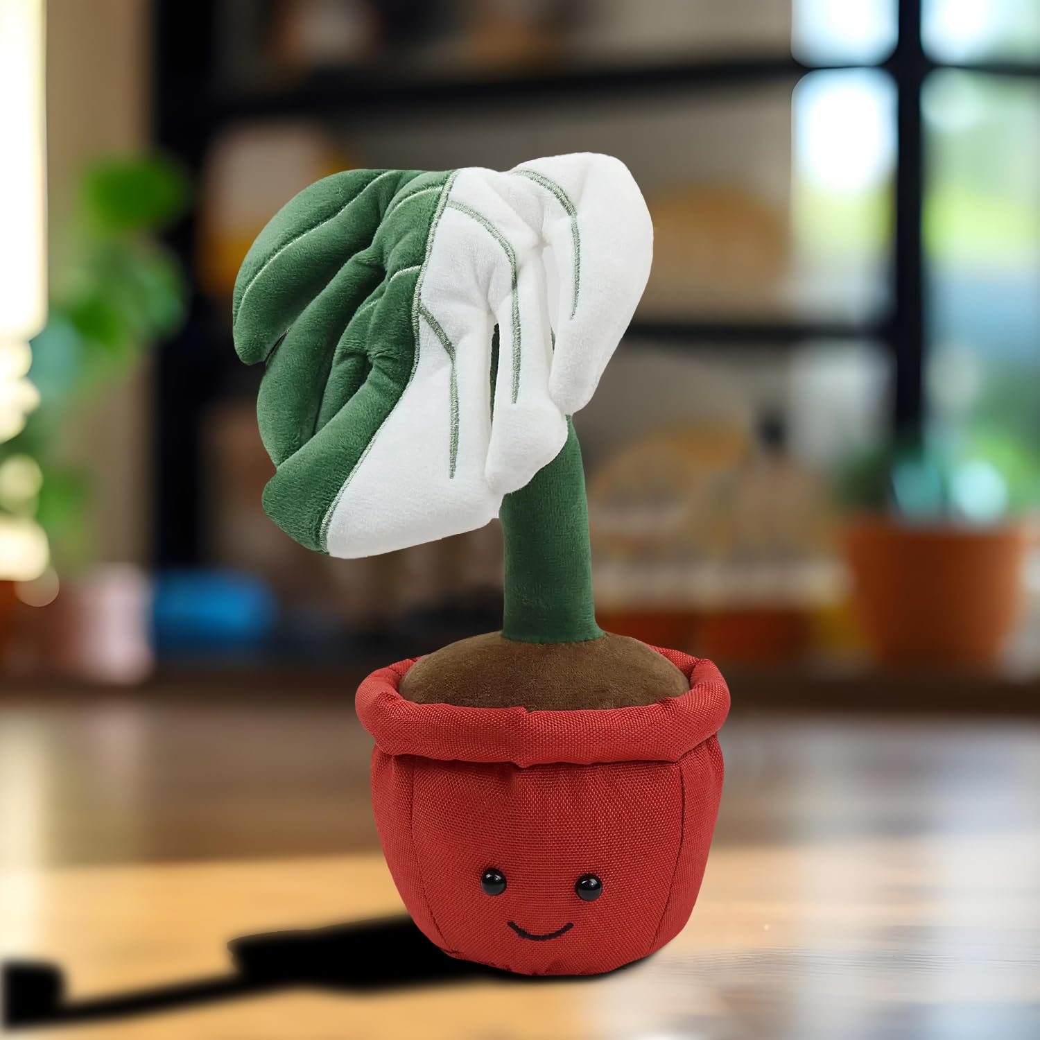 Amazon.com: 10inch Adorable Monstera Plush Amuseable Monstera