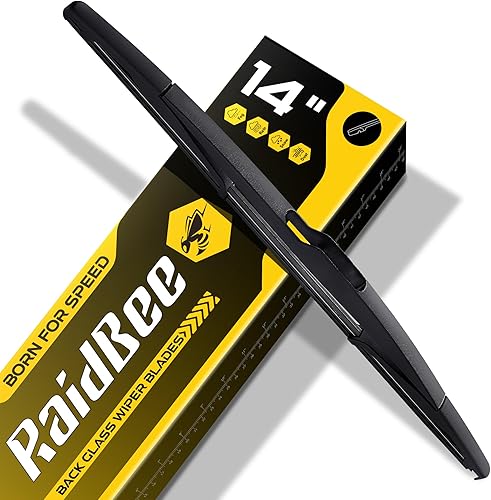 Miniatura 31 de Limpiaparabrisas trasero de silicona, limpiaparabrisas trasero de silicona de 11 pulgadas de repuesto para Toyota Matrix 2008-2003, Jeep Grand