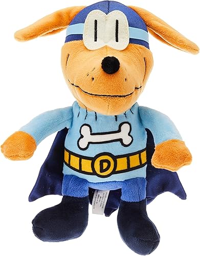 Miniatura 2 de Dav Pilkey Dog Man Book Supa Buddy juego de acción incluye personajes de peluche de MerryMakers, Bark Knight, 80-HD, Cat Kid y bolsa de regalo (un