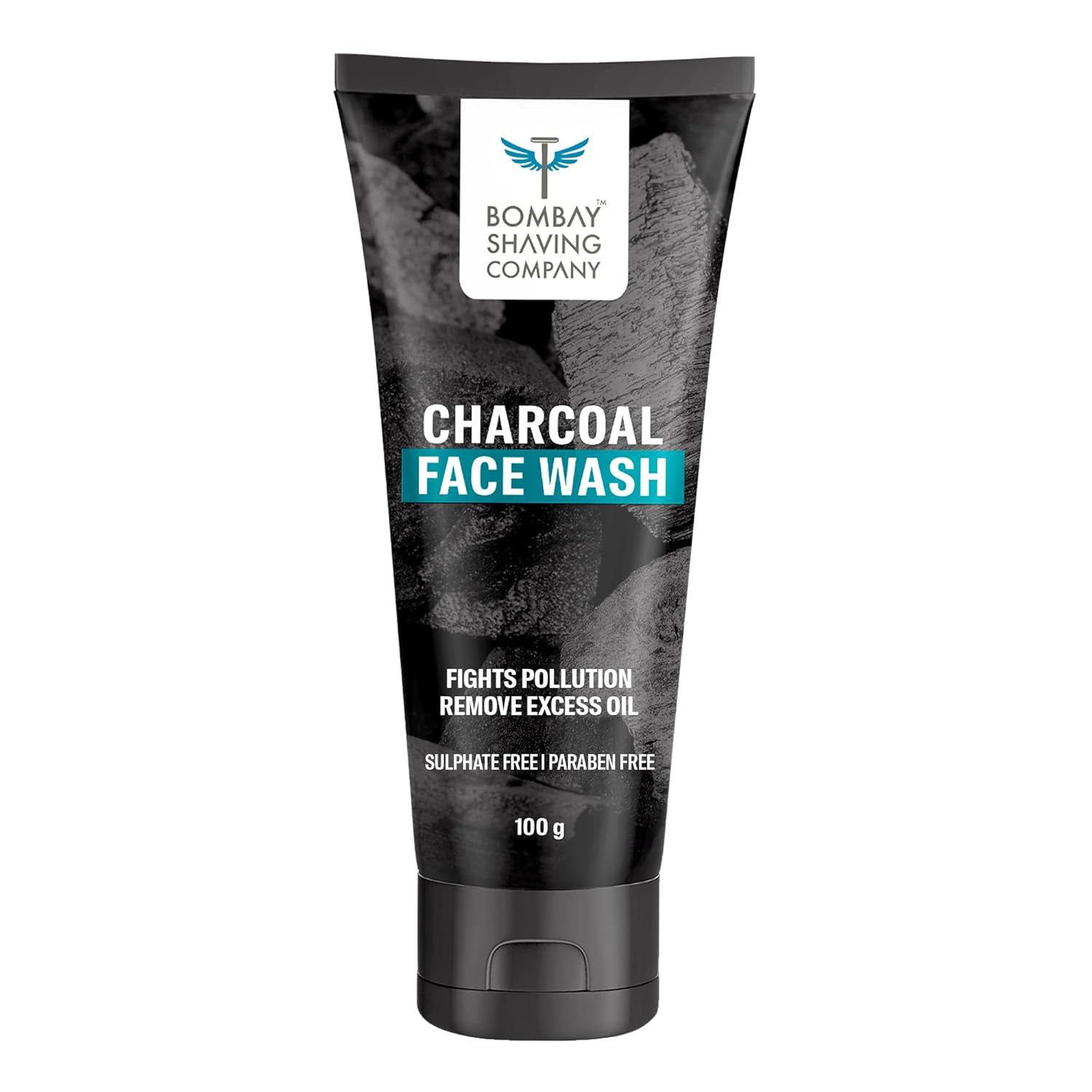 Buy Bombay Shaving Company Charcoal Face Wash, Fights Pollution and