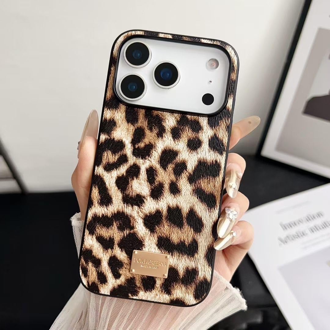 NAFS Compatible for Cheetah Print for iPhone 17 pro max Phone Case