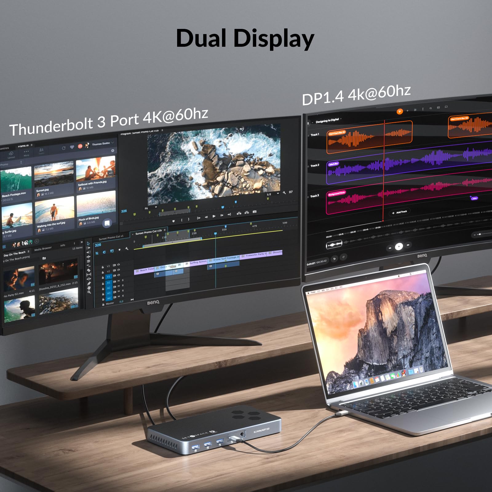 Amazon.co.jp: Thunderbolt 3対応ドッキングステーションとM.2 SSD外
