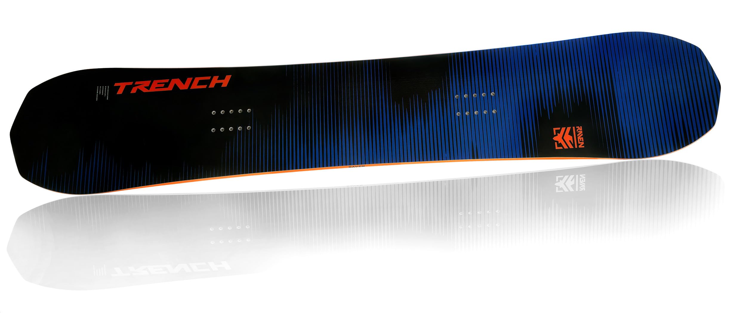 Tabla de Snowboard Raven Trench Carbon Navy/Orange