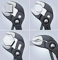 Vista 2 de KNIPEX Tools 002006US1 - Juego de 3 pinzas tipo cobra (7, 10 y 12)