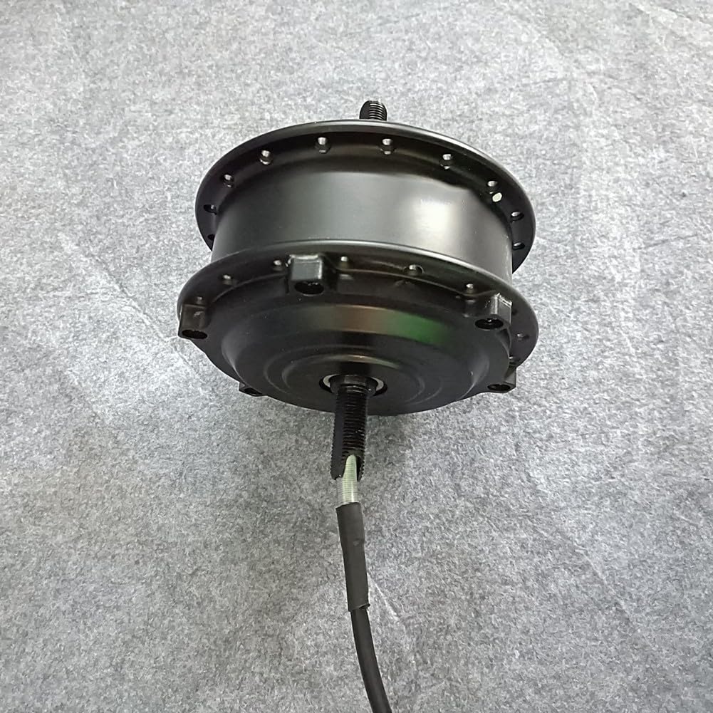 Moteur de moyeu de roue de véhicule électrique, moteur de moyeu de roue électrique, moteur de vélo électrique sans balais arrière (36 V 350 W)