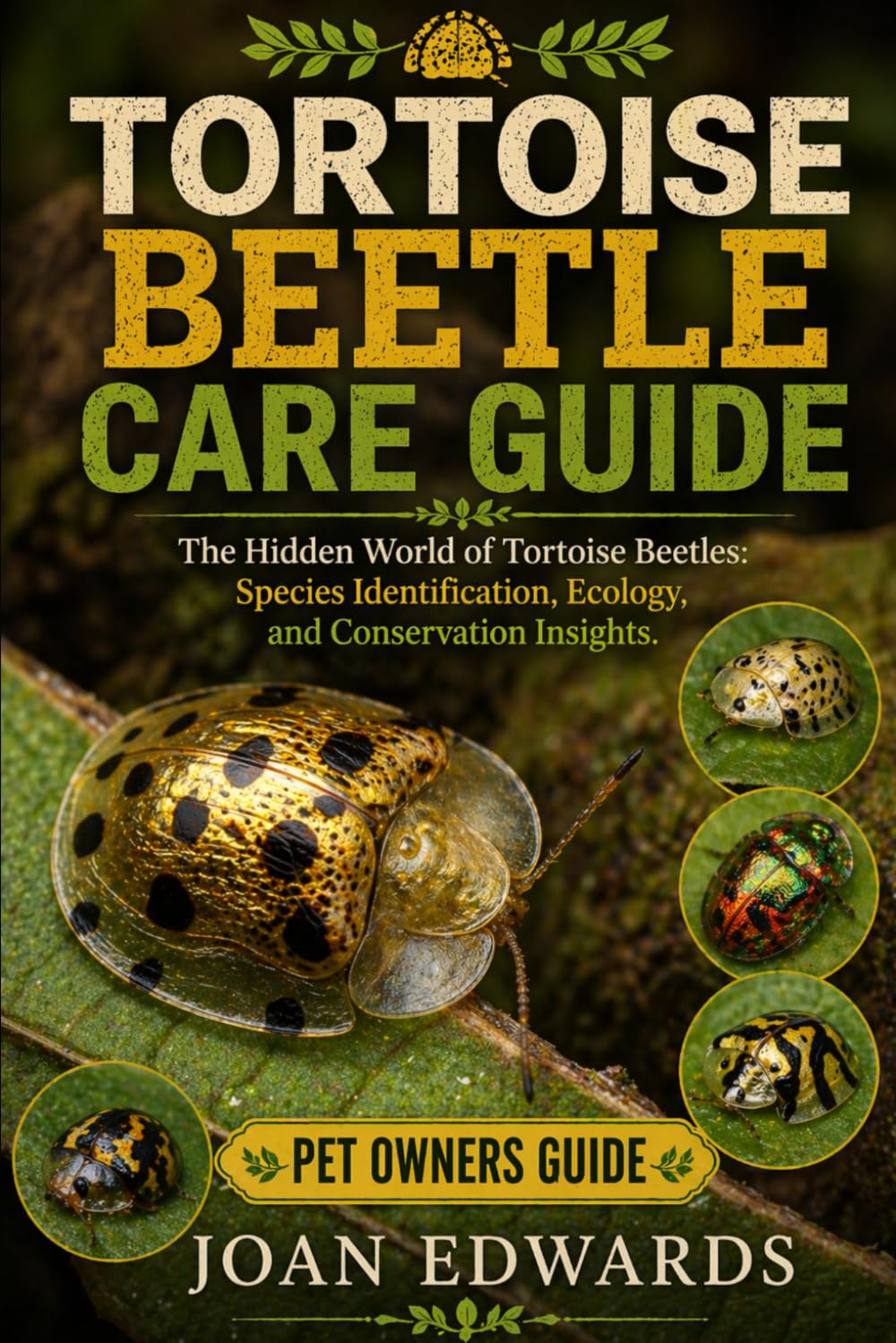 TORTOISE BEETLE CARE GUIDE: The Hidden World of Tortoise Beetles: Species Identification, Ecology, and Conservation Insights.