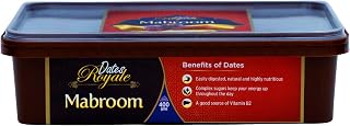 Dates Royale Premium Mabroom Dates 400g, Elongated Soft Khajoor, Natural Sun-Dried Fruit, Energy Boost, Immunity Support, Price In India