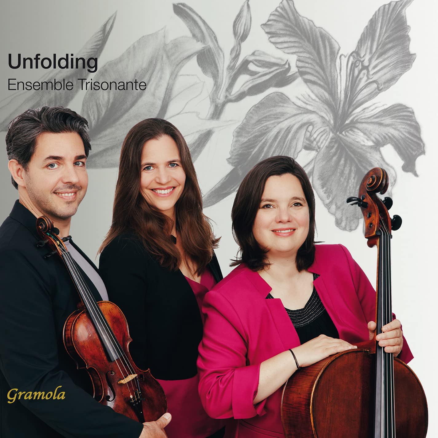 Unfolding. Trios pour Piano de Schubert, Debussy, Rachmaninov et Chostakovitch. Ensemble Trisonante.
