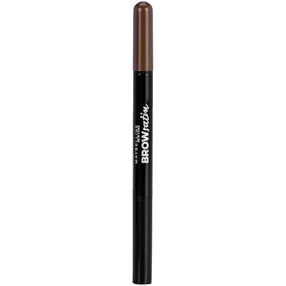 Maybelline Brow Define and Fill Duo 2-in-1 Defining Pencil with Filling Powder, Soft Brown, 0.021 Ounce