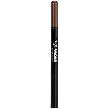 Maybelline Brow Define and Fill Duo 2-in-1 Defining Pencil with Filling Powder, Soft Brown, 0.021 Ounce