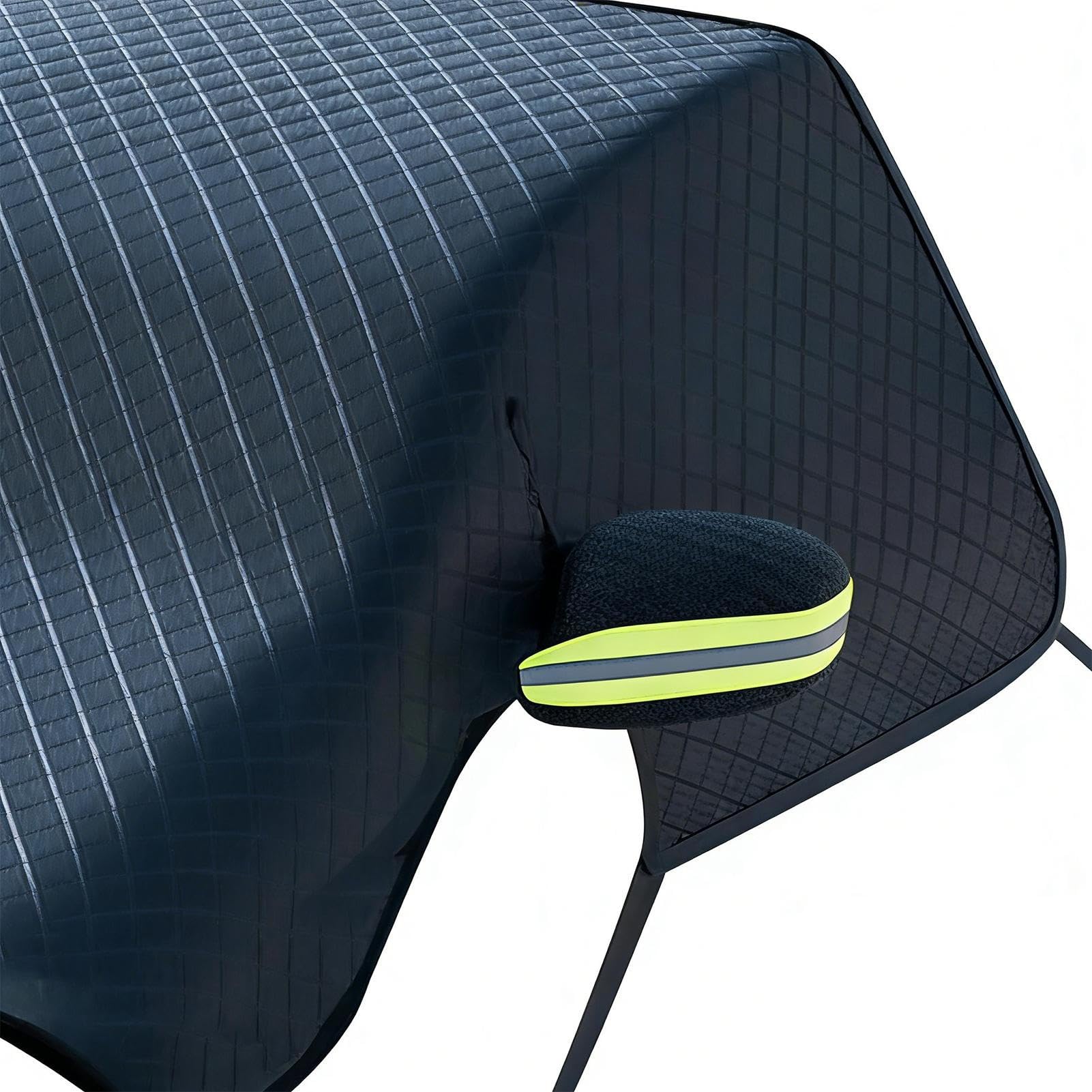 Cubierta de Parabrisas para Nieve, Protector Oxford – Cubierta Impermeable para Parabrisas de Coche, para Espejo Lateral Delantero del vehículo, Accesorios de Invierno, protección contra