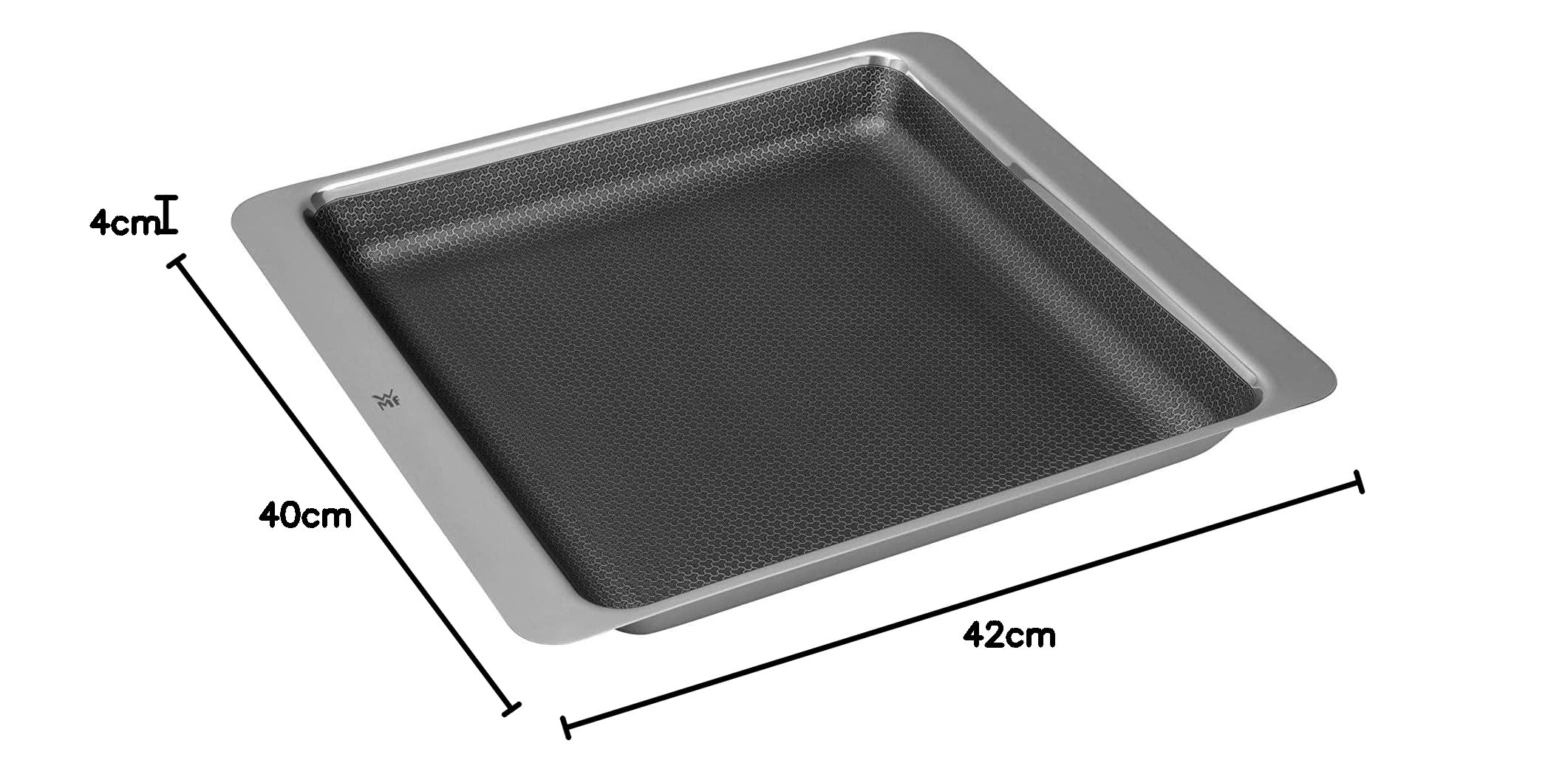 WMF WMF OVENWARE - Bandeja para horno, color negro