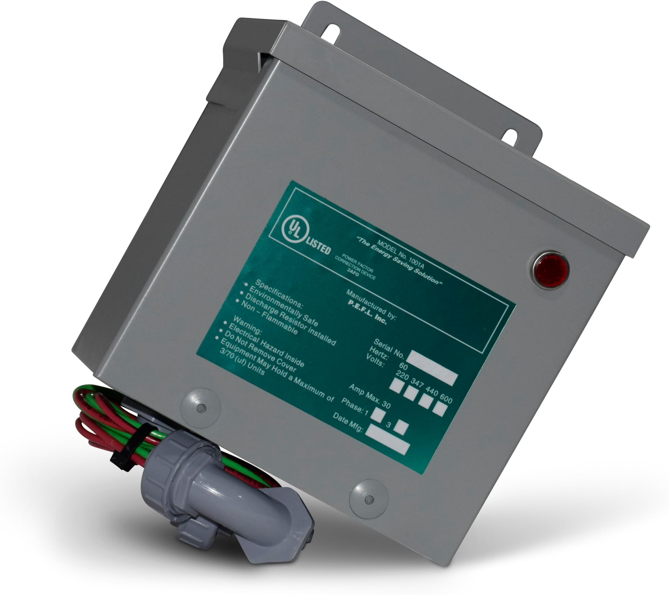 Kvar Energy Saving and Power Factor Correction, Whole House Surge Protection for 200 AMP Service