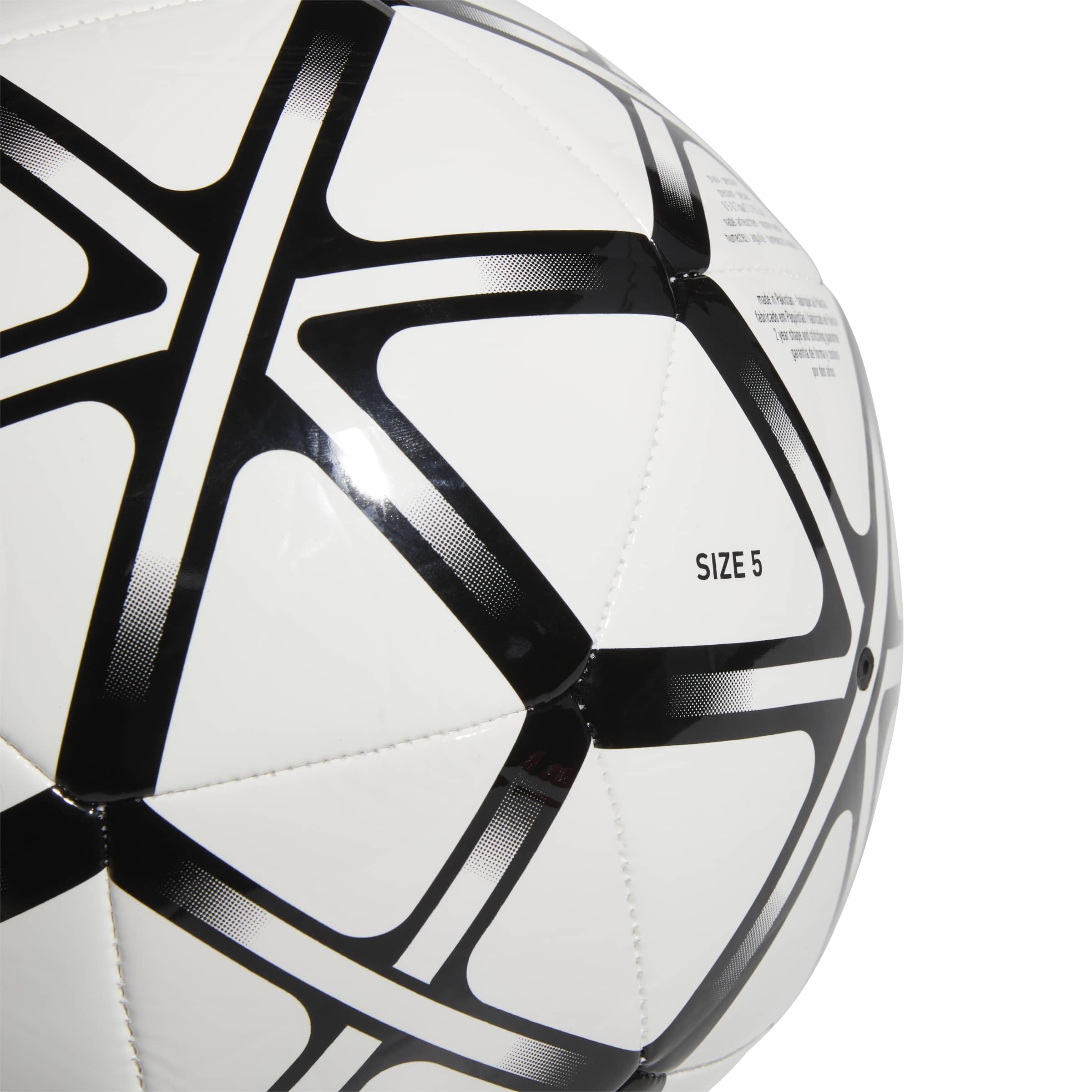adidas Uniseks Starlancer Club Ball Recreation Ball, white/black, 3