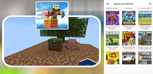 One Block Minekraft Mod MCPE