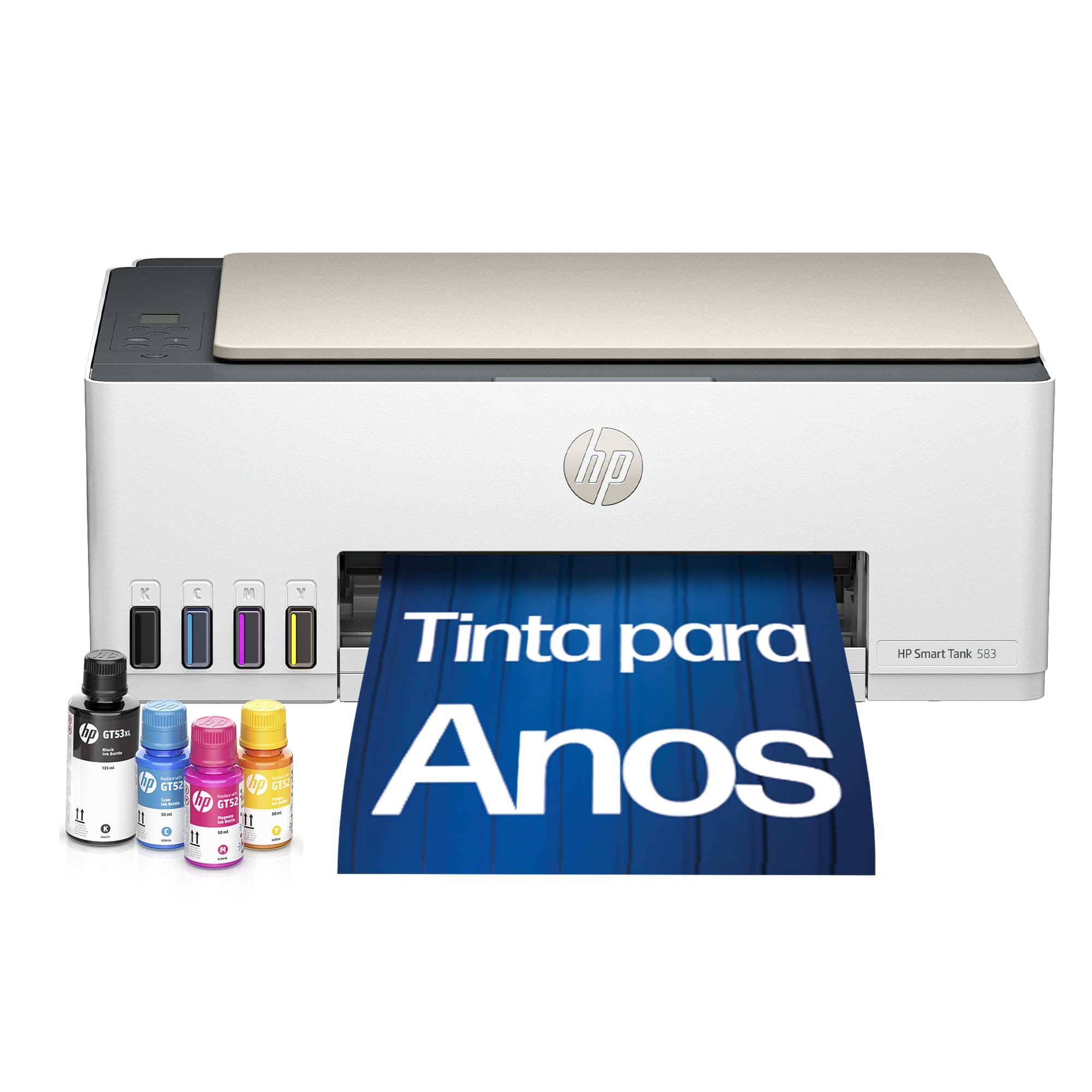 Impressora Multifuncional HP Smart Tank 583 Tanque de Tinta