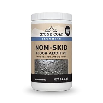 Stone Coat Countertops Epoxy Non-Skid Additive Medium Grit, 16 Oz Enhanced Grip for Durable, Anti-Slip Surfaces for Living Rooms, Bathrooms, Kitchens, Entryways, Mudrooms, Laundry Rooms, and Garages