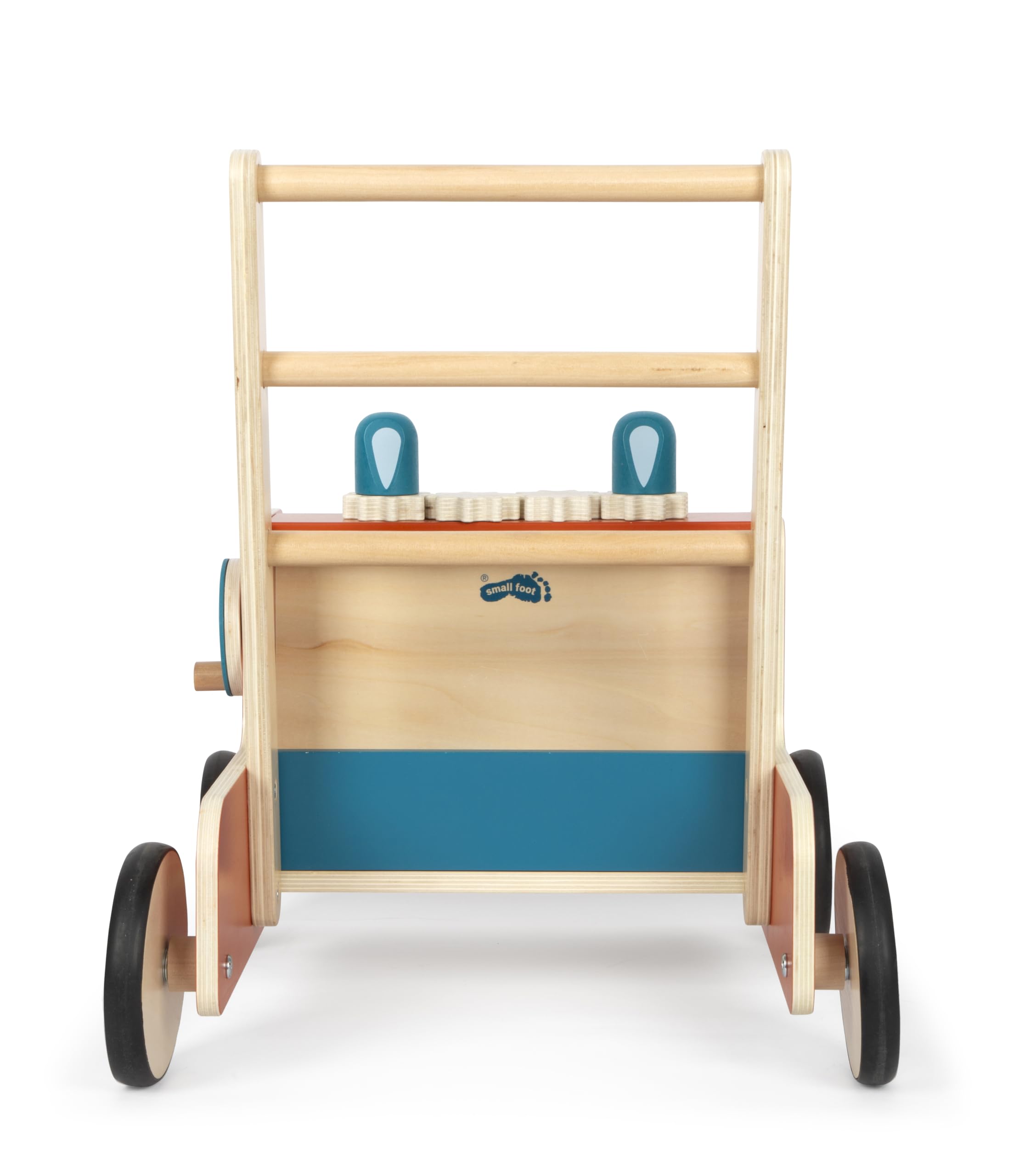 small foot Andador de Bomberos, Madera, Moderno para Aficionados a los Bomberos, niños a Partir de 12 Meses, 12540