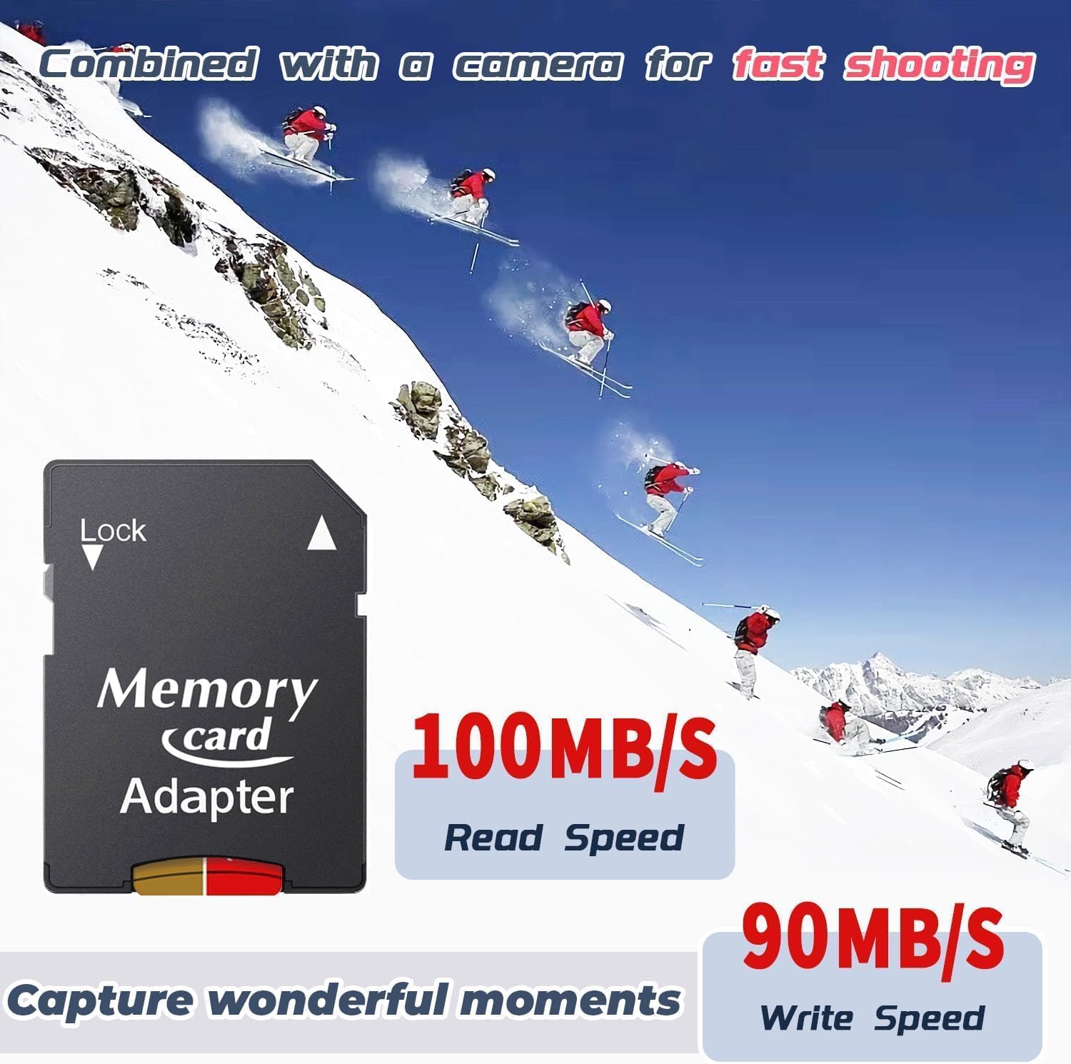 MicroSDXC MicroSD Card 512GB with Adapter,Full HD & 4K UHD Card Class10 U3 High Speed For Camera,Phone,Tachograph,Tablet,and droned MicroSDXC 512GB Memory Card — view 4
