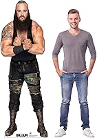 Vista 3 de Cardboard People Braun Strowman - Soporte de cartón de tamaño real - WWE
